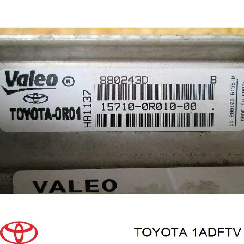 1ADFTV Toyota Motor montado