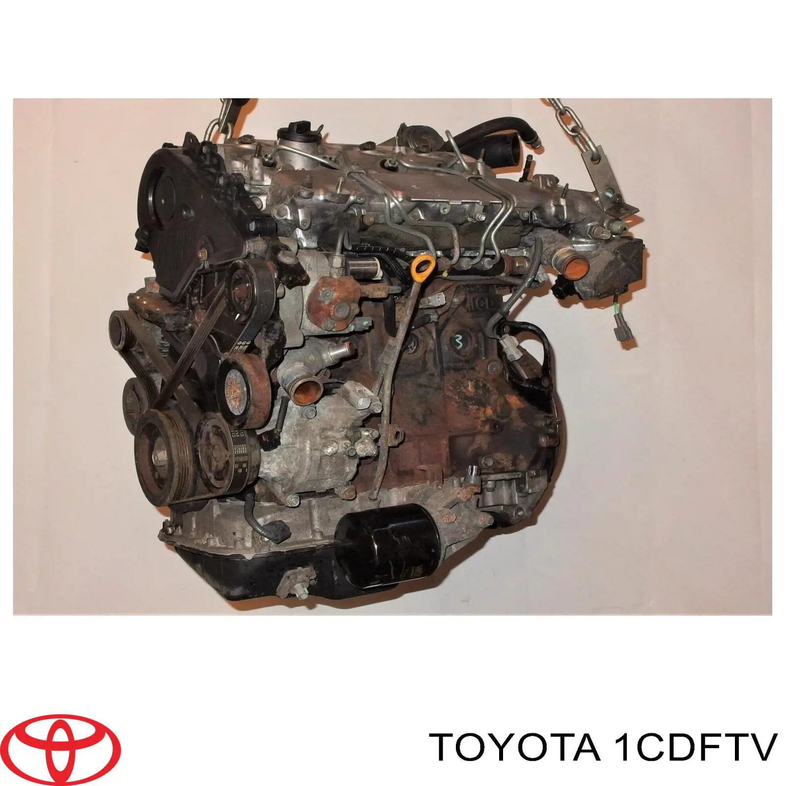 Motor montado Toyota 1CDFTV preço, a partir de 1190,19 USD