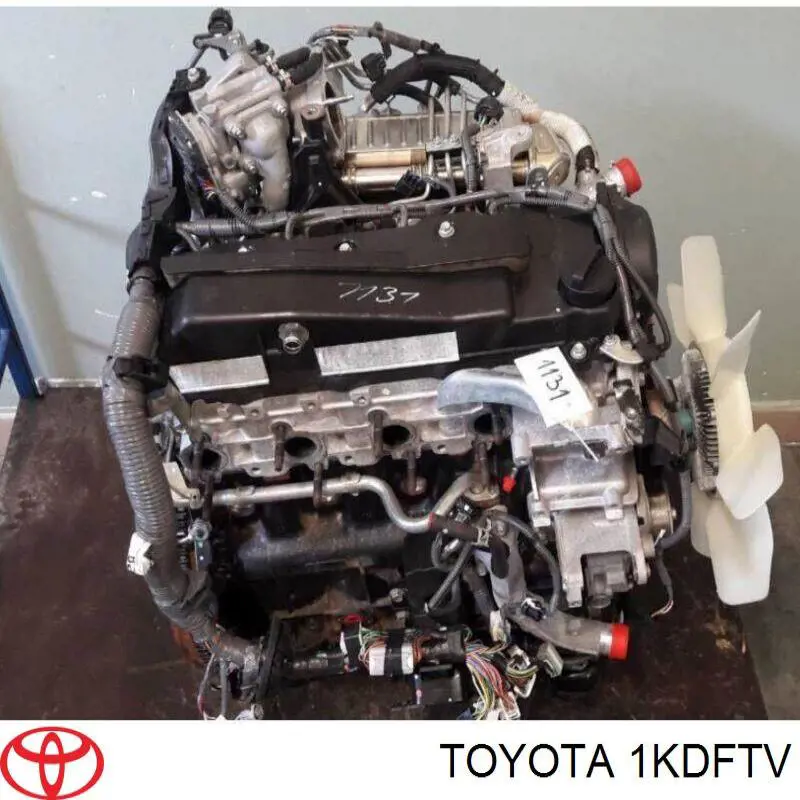 Motor montado Toyota 1KDFTV preço, a partir de 6495,29 USD