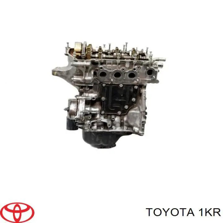1KR Toyota Motor montado