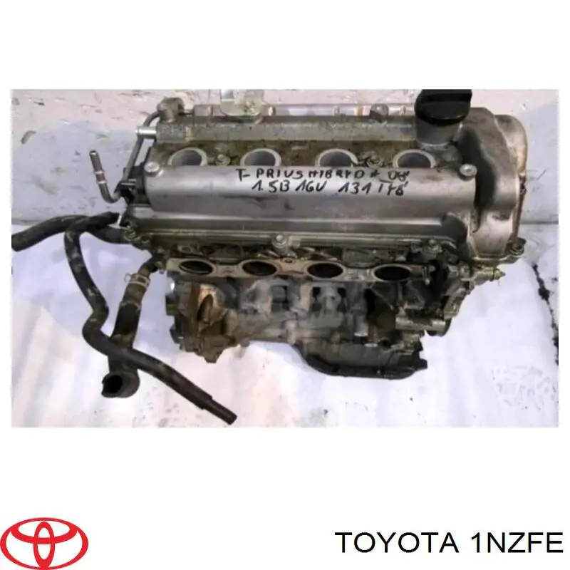 1NZFE Toyota Motor montado