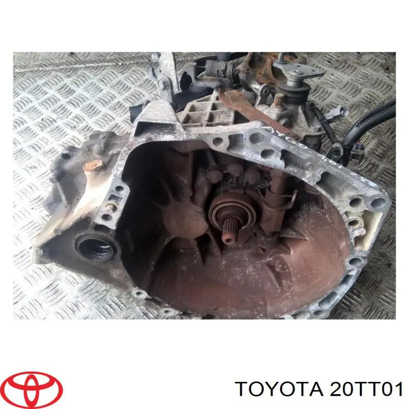 Caixa de Mudança montada (caixa mecânica de velocidades) Toyota 20TT01