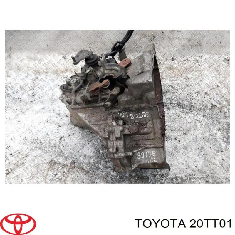 20TT01 Toyota Caixa de Mudança montada (caixa mecânica de velocidades)