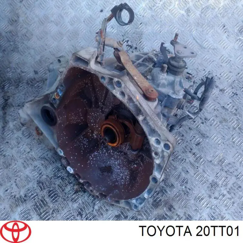 20TT01 Toyota Caixa de Mudança montada (caixa mecânica de velocidades)