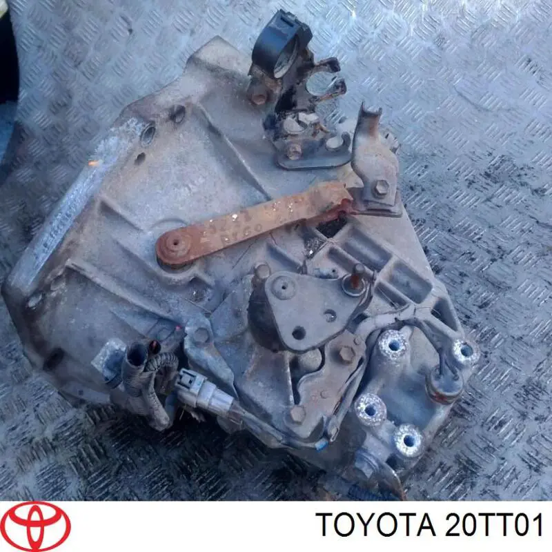 Caixa de Mudança montada (caixa mecânica de velocidades) 20TT01 Toyota