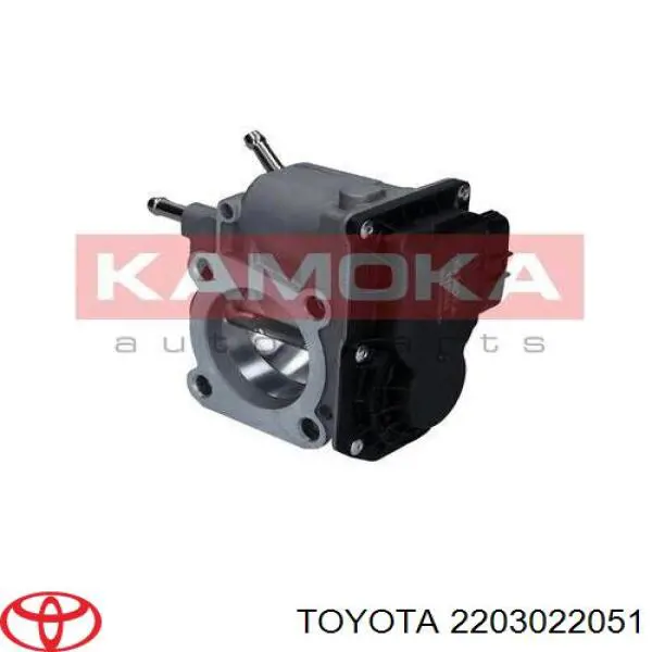 Válvula de borboleta montada Toyota 2203022051 preço, a partir de 90,24 USD