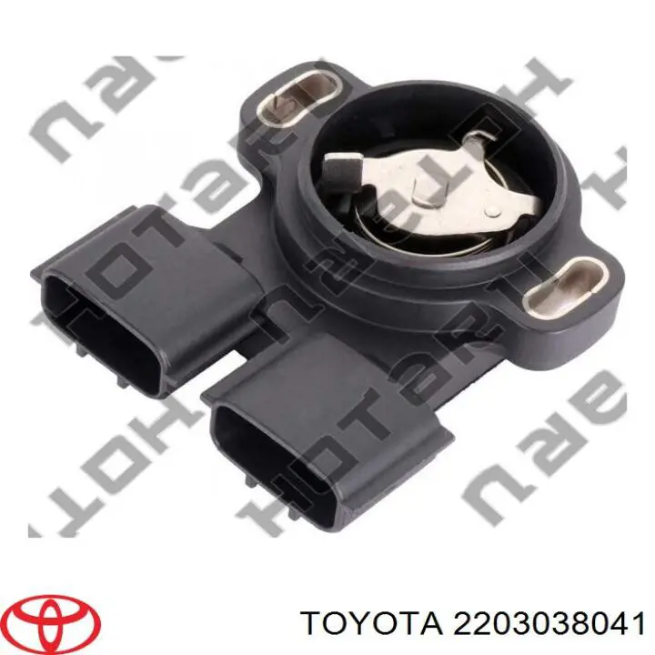 2203038041 Toyota Válvula de borboleta montada