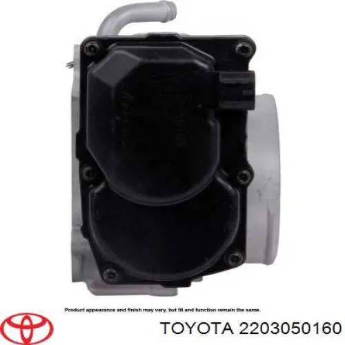 2203050160 Toyota Válvula de borboleta montada