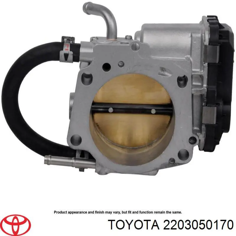 Válvula de borboleta montada para Toyota Land Cruiser 100 J10