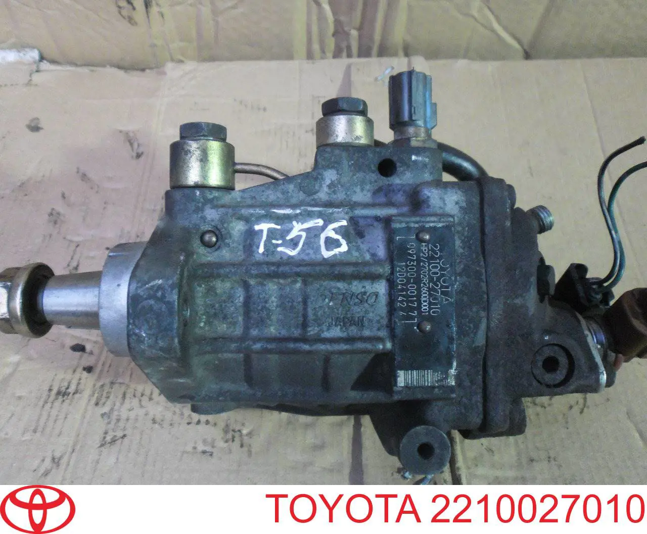 Bomba de combustível de pressão alta Toyota 2210027010 preço, a partir de 529,50 USD