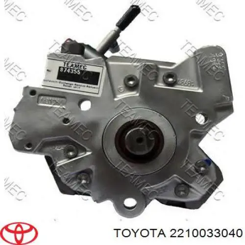 Bomba de combustível de pressão alta Toyota 2210033040 preço, a partir de 315,52 USD