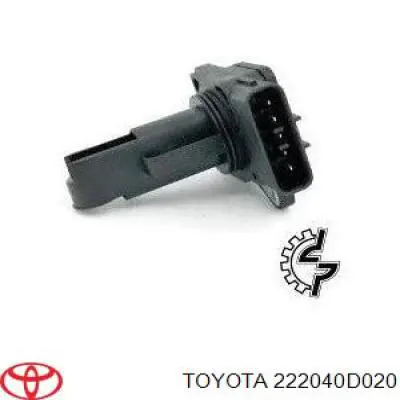222040D020 Toyota Sensor de fluxo (consumo) de ar, medidor de consumo M.A.F. - (Mass Airflow)