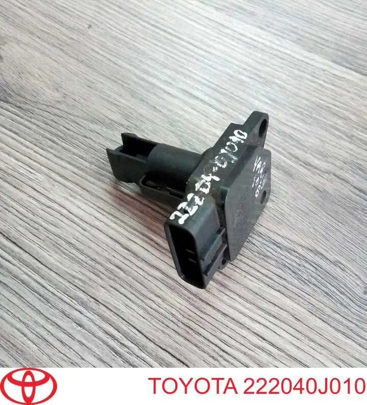 222040J010 Toyota Sensor de fluxo (consumo) de ar, medidor de consumo M.A.F. - (Mass Airflow)