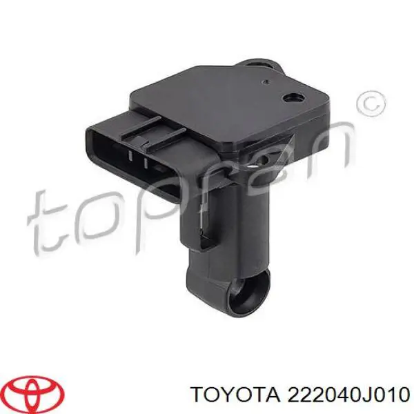 Compre 222040J010 Toyota Sensor de fluxo (consumo) de ar, medidor de consumo M.A.F. - (Mass Airflow)