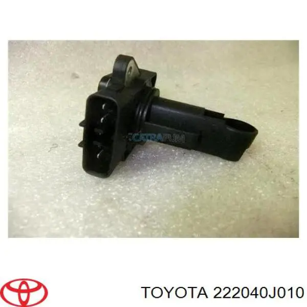 Compre 222040J010 Toyota Sensor de fluxo (consumo) de ar, medidor de consumo M.A.F. - (Mass Airflow)