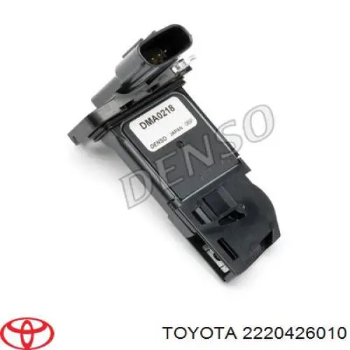 Sensor de fluxo (consumo) de ar, medidor de consumo M.A.F. - (Mass Airflow) Toyota 2220426010 preço, a partir de 44,70 USD