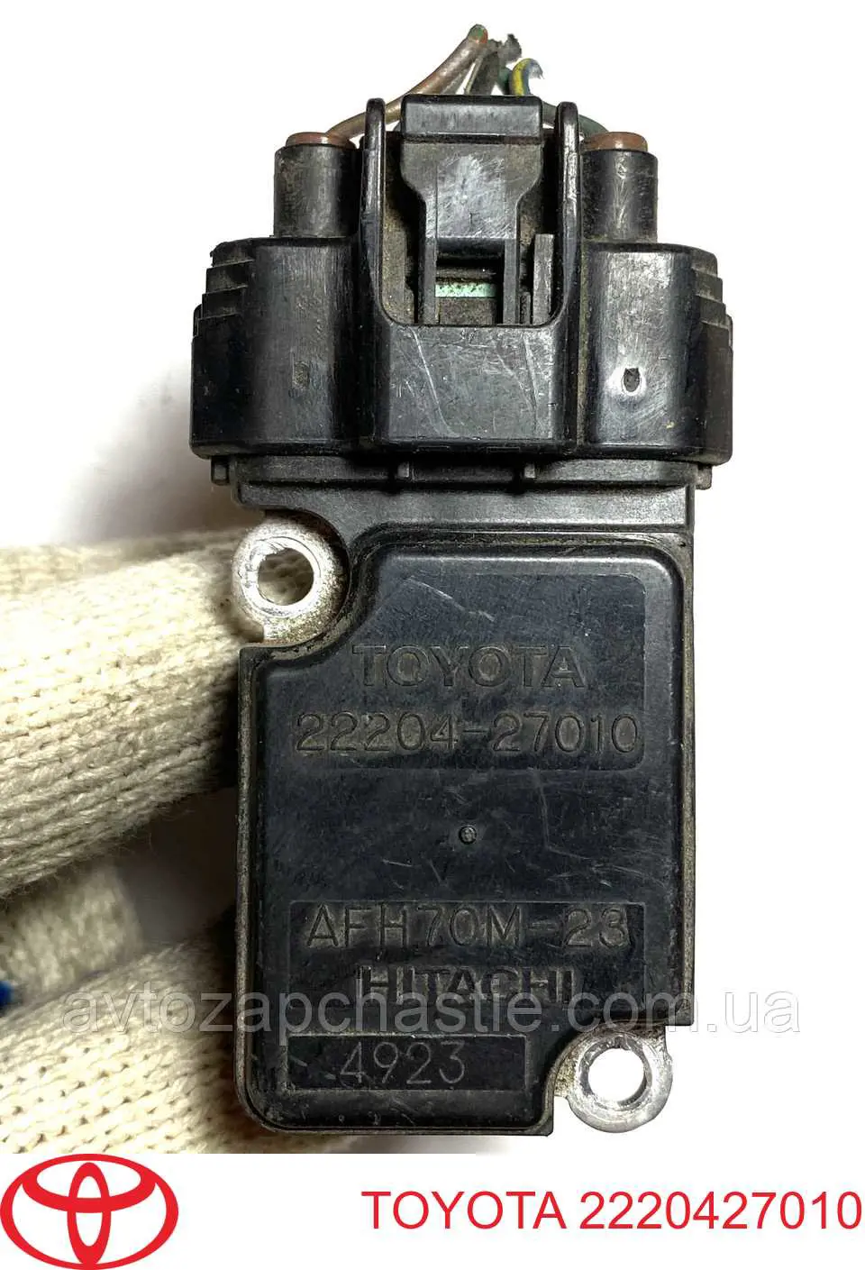 2220427010 Toyota Sensor de fluxo (consumo) de ar, medidor de consumo M.A.F. - (Mass Airflow)