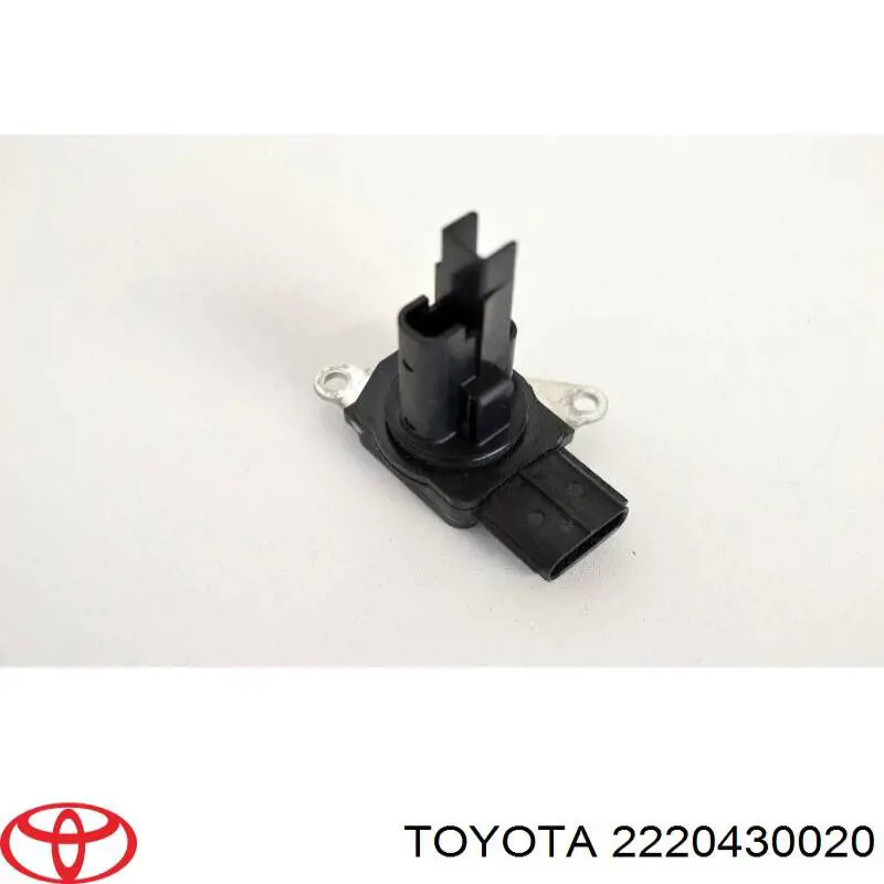 2220430020 Toyota Sensor de fluxo (consumo) de ar, medidor de consumo M.A.F. - (Mass Airflow)