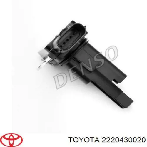 Sensor de fluxo (consumo) de ar, medidor de consumo M.A.F. - (Mass Airflow) Toyota 2220430020 preço, a partir de 76,62 USD