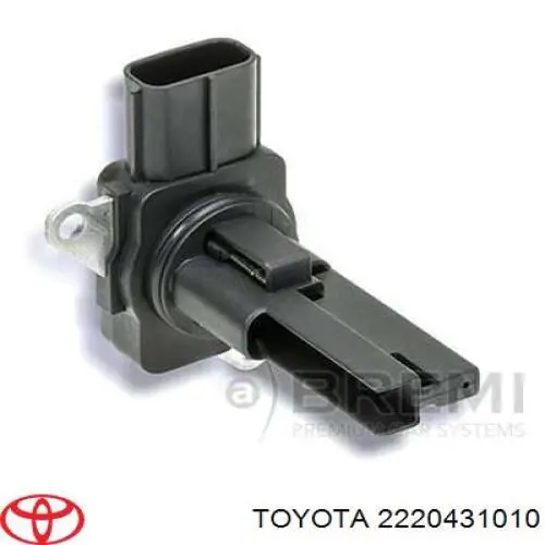 Sensor de fluxo (consumo) de ar, medidor de consumo M.A.F. - (Mass Airflow) Toyota 2220431010 preço, a partir de 46,82 EUR