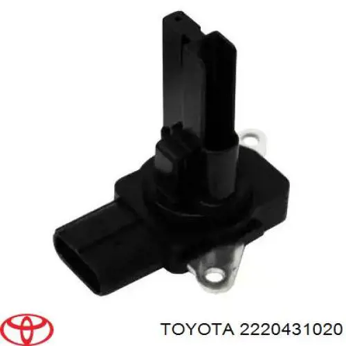 Sensor de fluxo (consumo) de ar, medidor de consumo M.A.F. - (Mass Airflow) Toyota 2220431020 preço, a partir de 55,87 USD