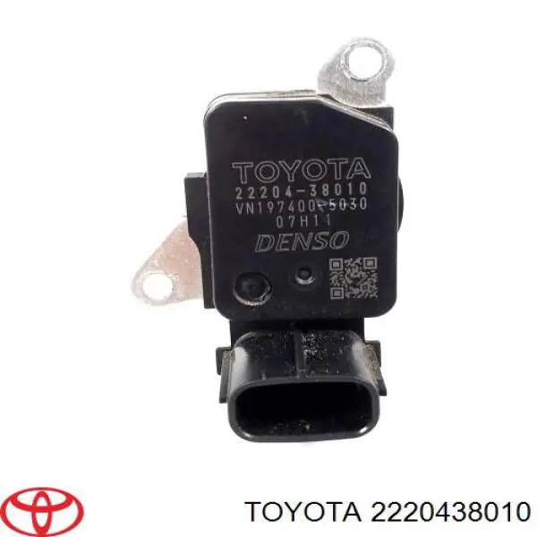 Sensor de fluxo (consumo) de ar, medidor de consumo M.A.F. - (Mass Airflow) Lexus LS 460/460L USF4