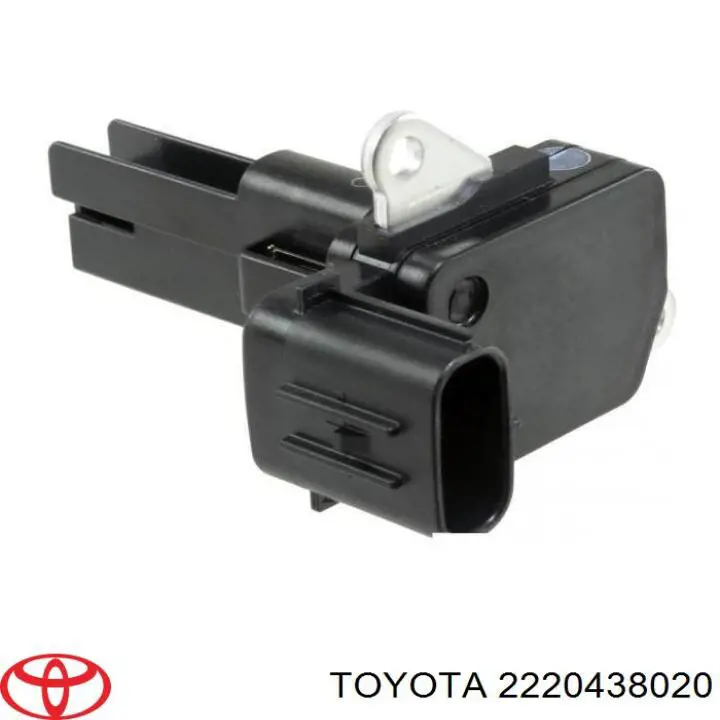 2220438020 Toyota Sensor de fluxo (consumo) de ar, medidor de consumo M.A.F. - (Mass Airflow)