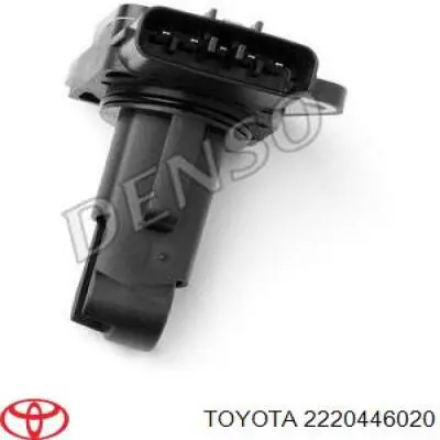 2220446020 Toyota Sensor de fluxo (consumo) de ar, medidor de consumo M.A.F. - (Mass Airflow)