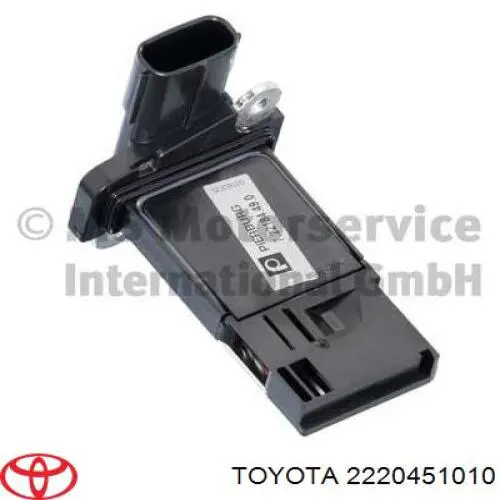 Sensor de fluxo (consumo) de ar, medidor de consumo M.A.F. - (Mass Airflow) Toyota 2220451010 preço, a partir de 136,17 USD