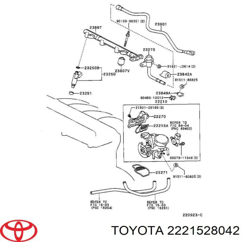Vedante de válvula (de regulador) de marcha a vácuo Toyota 2221528042 preço, a partir de 6,91 USD