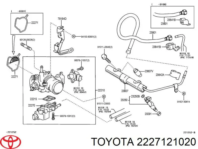  Toyota 2227121020 preço, a partir de 7,54 USD