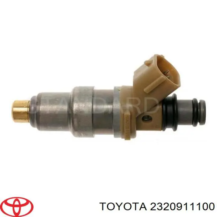 Injetor de injeção de combustível Toyota 2320911100 preço, a partir de 76,64 USD