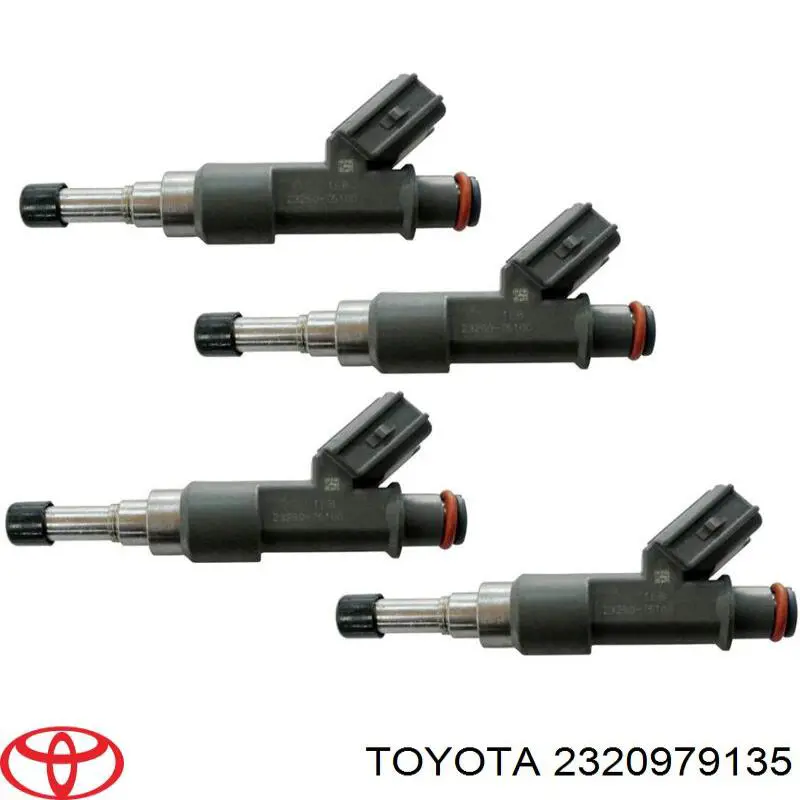 2320979135 Toyota Injetor de injeção de combustível