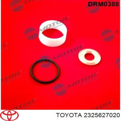 2325627020 Toyota Anel (arruela) do injetor de ajuste