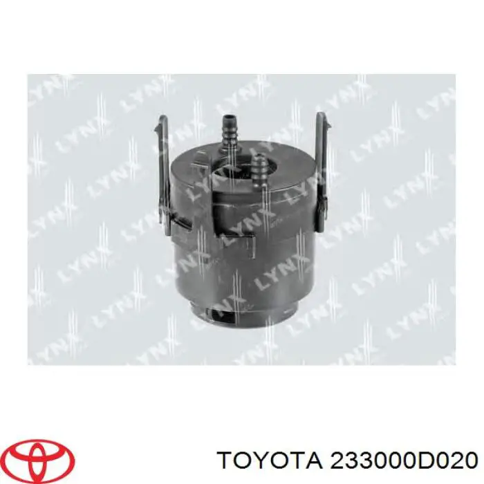 233000D020 Toyota Filtro de combustível