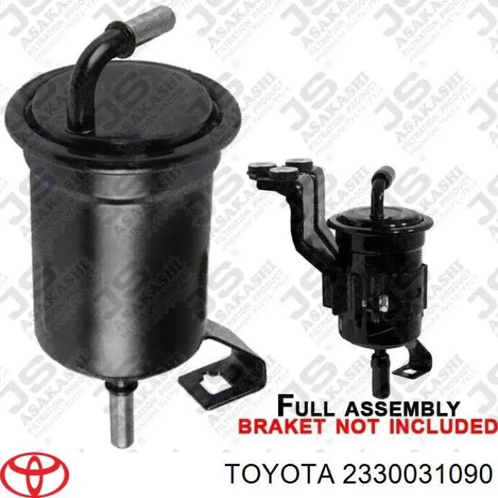 Filtro de combustível Toyota 2330031090 preço, a partir de 13,41 USD
