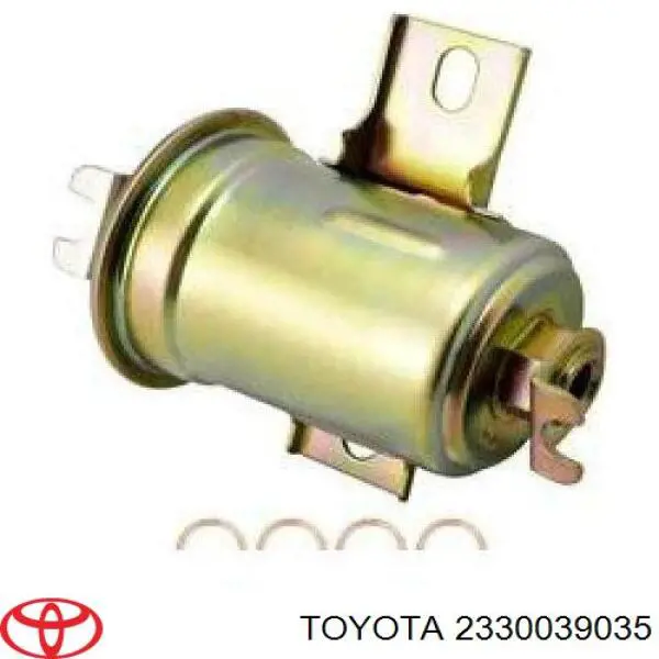 Filtro de combustível Toyota 2330039035 preço, a partir de 4,35 USD