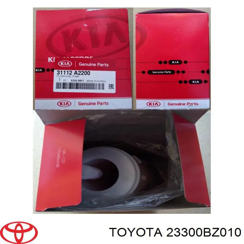 Filtro de combustível 2234035100 Ssang Yong