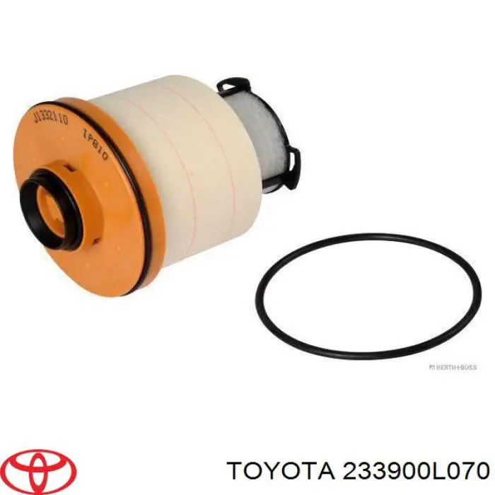 Filtro de combustível Toyota 233900L070 preço, a partir de 18,26 USD