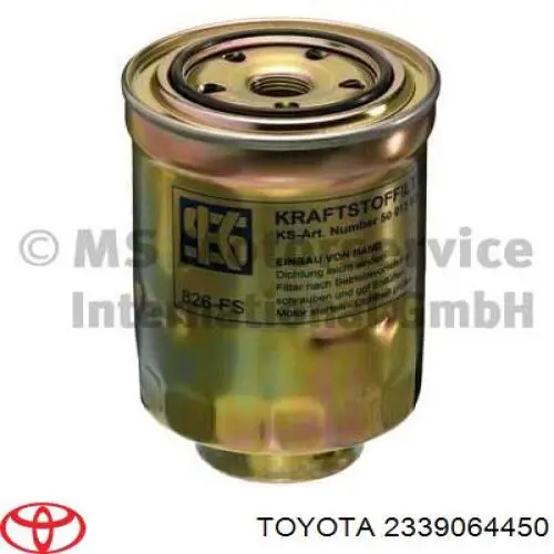 Filtro de combustível Toyota 2339064450 preço, a partir de 19,33 USD