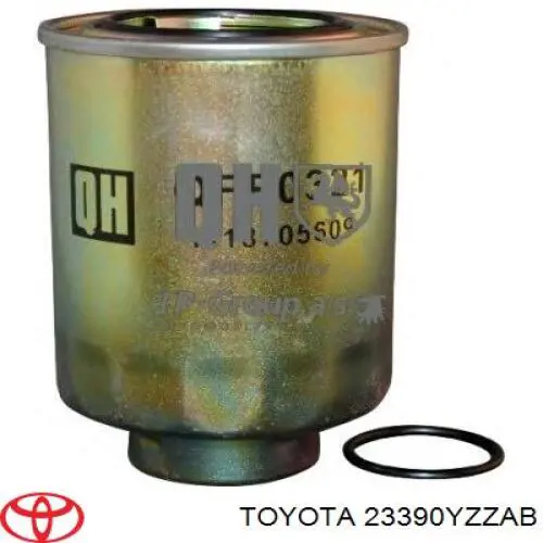 Filtro de combustível Toyota 23390YZZAB preço, a partir de 40,83 USD