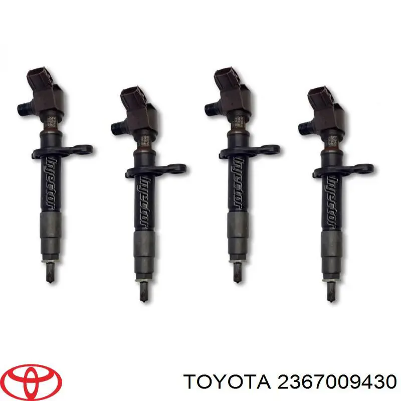 Injetor de injeção de combustível Toyota 2367009430 preço, a partir de 423,94 USD