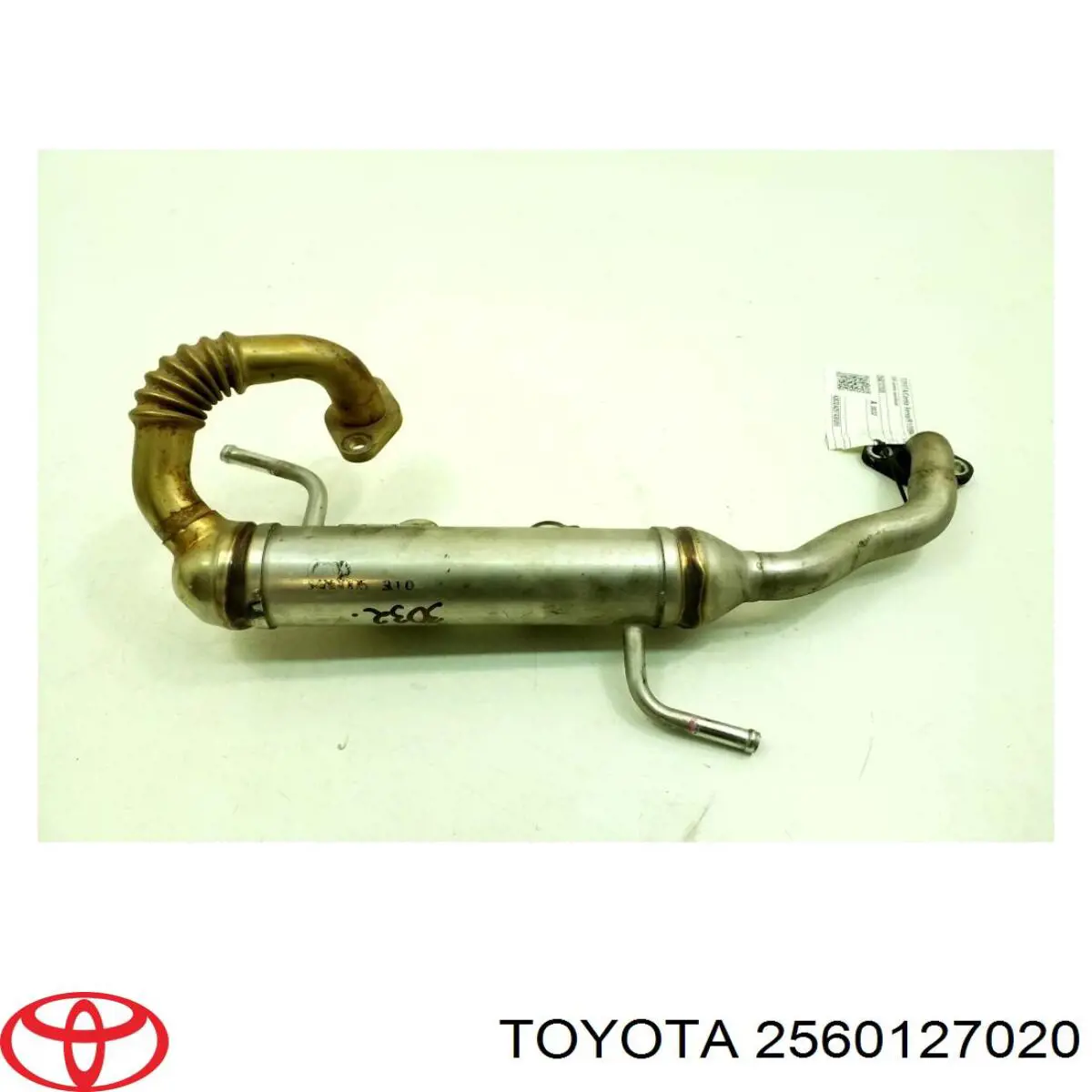 Radiador do sistema EGR de recirculação dos gases de escape Toyota 2560127020 preço, a partir de 102,54 USD