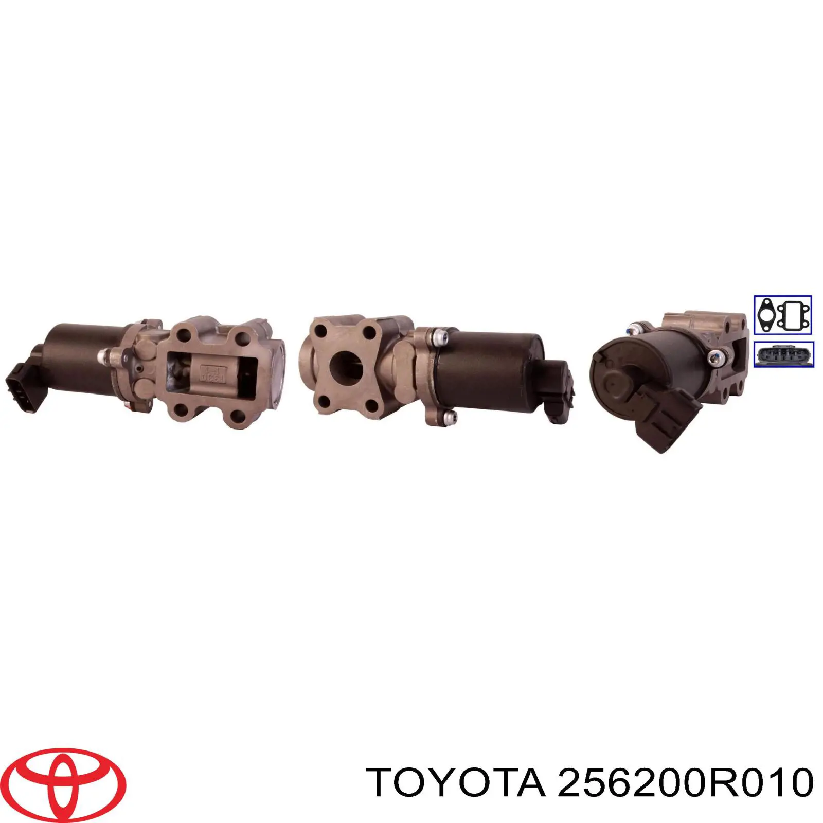 Compre 256200R010 Toyota Válvula EGR de recirculação dos gases