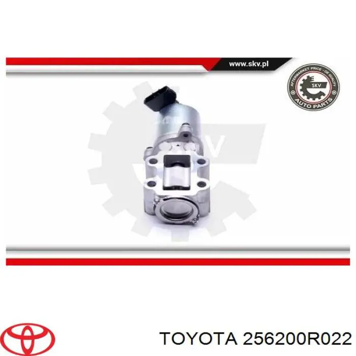 Válvula EGR de recirculação dos gases Toyota 256200R022 preço, a partir de 143,26 USD