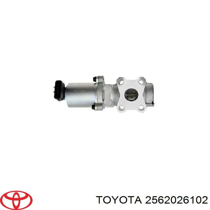 Válvula EGR de recirculação dos gases 2562026102 Toyota