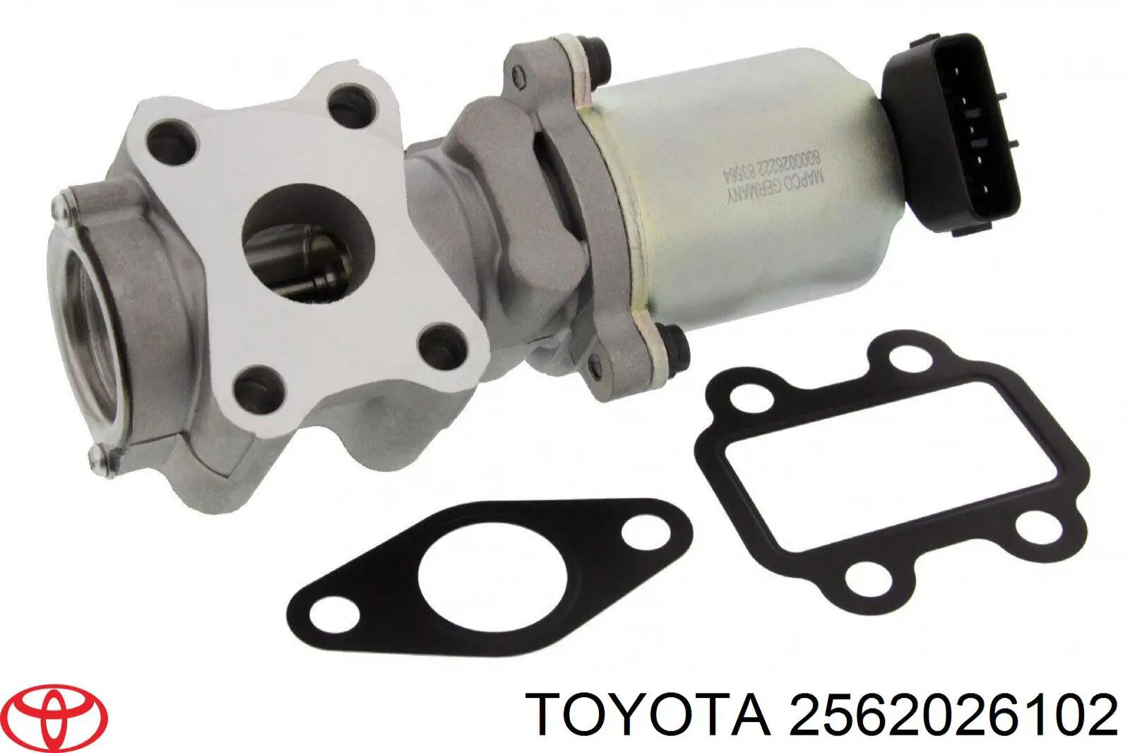 2562026102 Toyota Válvula EGR de recirculação dos gases