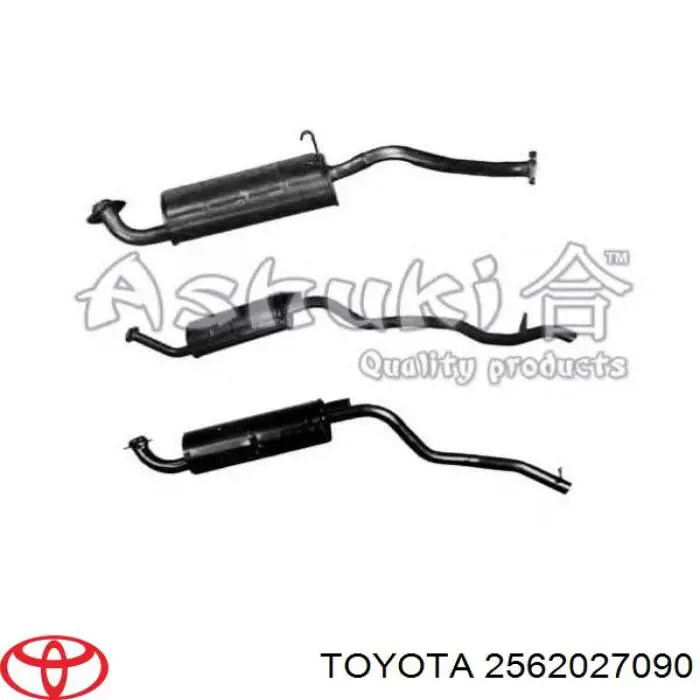 Válvula EGR de recirculação dos gases Toyota 2562027090 preço, a partir de 105,56 USD