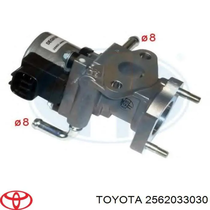 Válvula EGR de recirculação dos gases Toyota 2562033030 preço, a partir de 129,40 USD