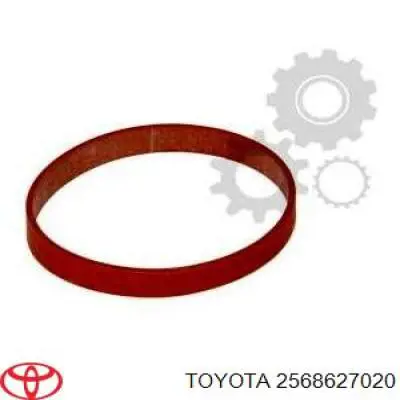 2568627020 Toyota Vedante de válvula EGR de recirculação